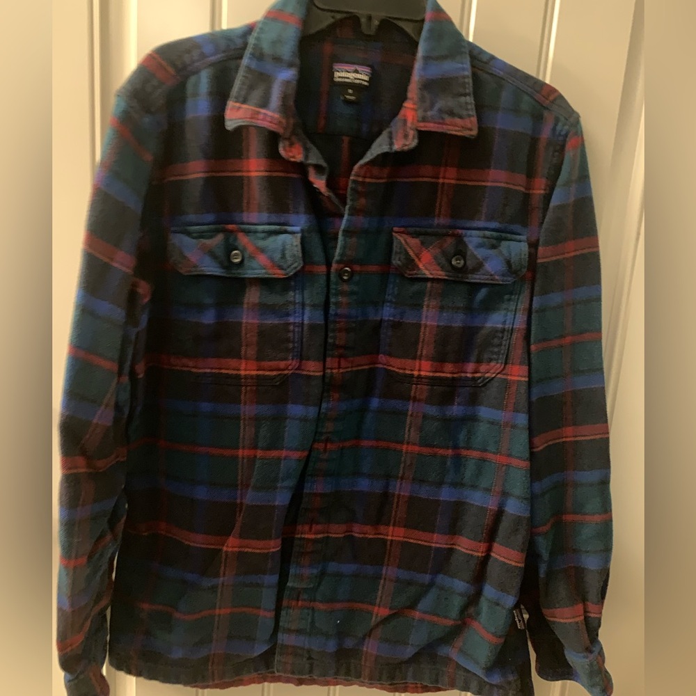 Patagonia plaid shirt